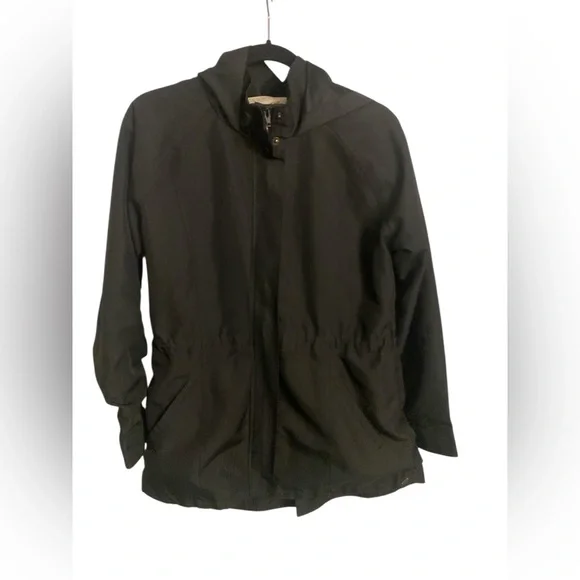 O'Neill Black Raincoat Lightweight Zip-Up M GUC - Picture 3 of 7